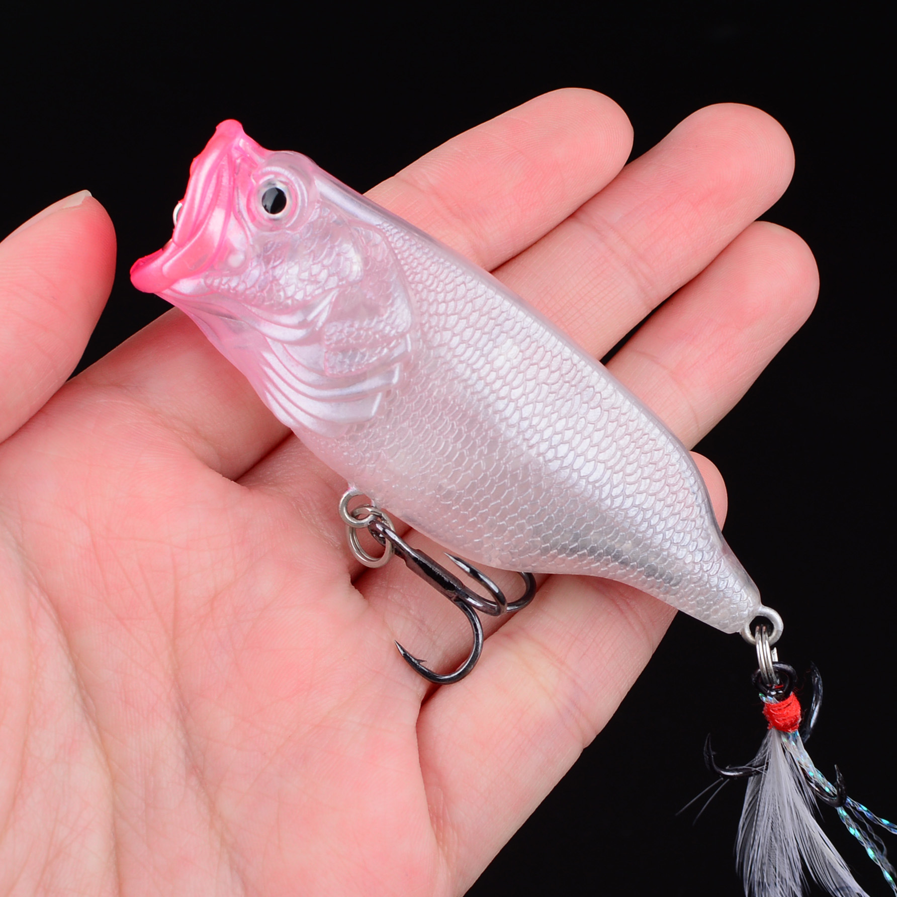 Sunflower Sinking Popper Fishing Lure Long Cast Topwater Hard Bait For Bass & Culter thumb 6