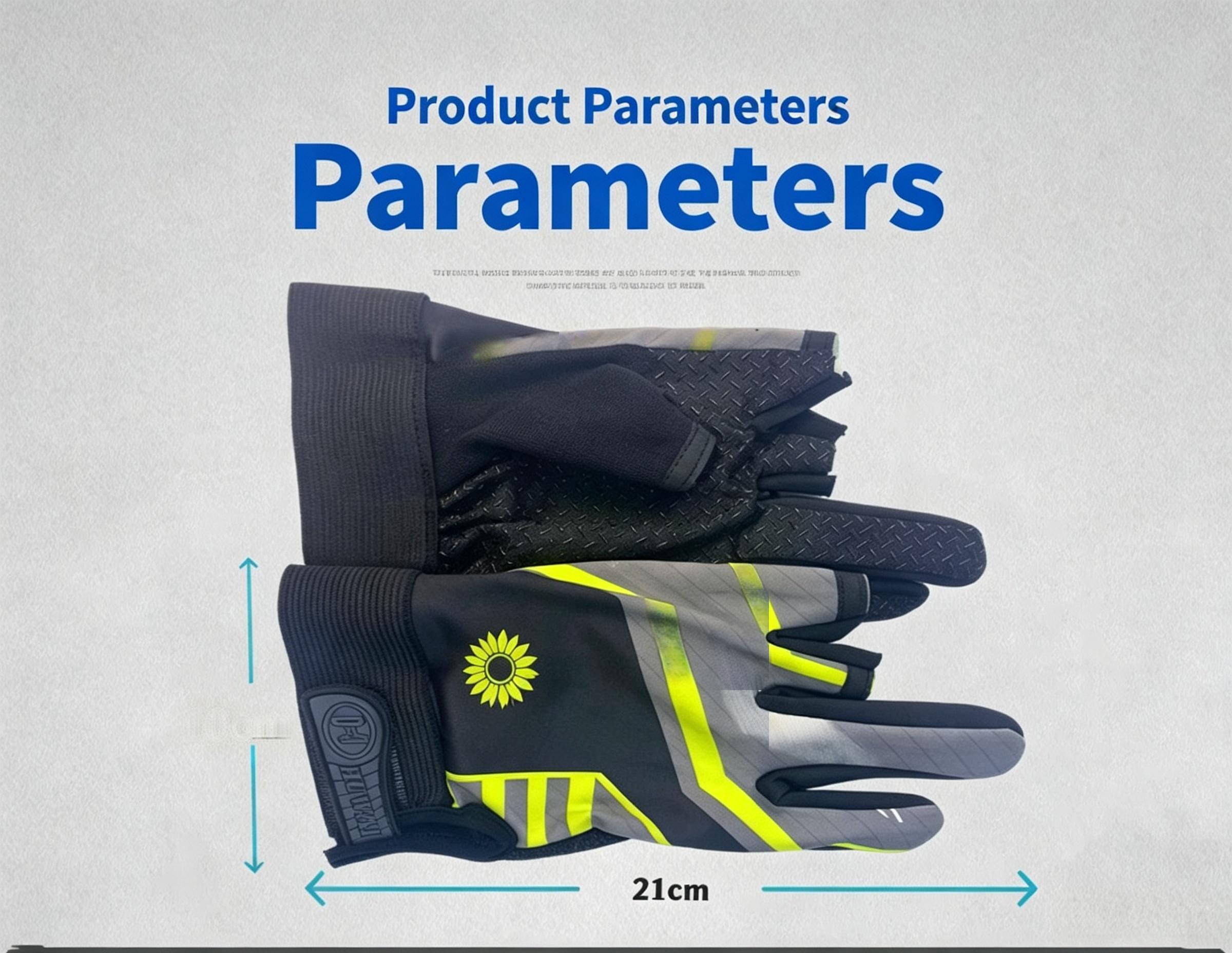 3 Finger Cut Fishing Gloves thumb 12
