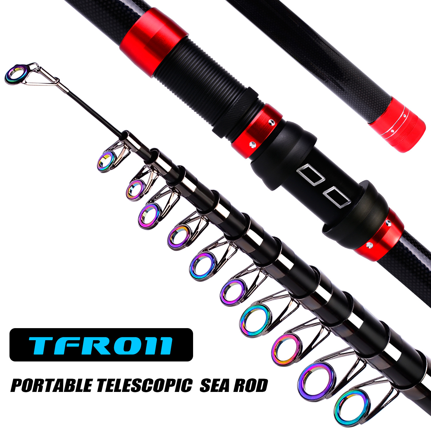Mini Carbon Telescopic Sea Fishing Rod thumb 5
