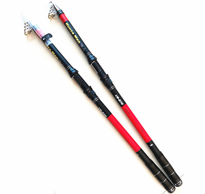 Sunflower 6 Layers Telescopic Sea Rod, Long Cast Spinning Fishing Rod 2.1M-4.2M thumb 1