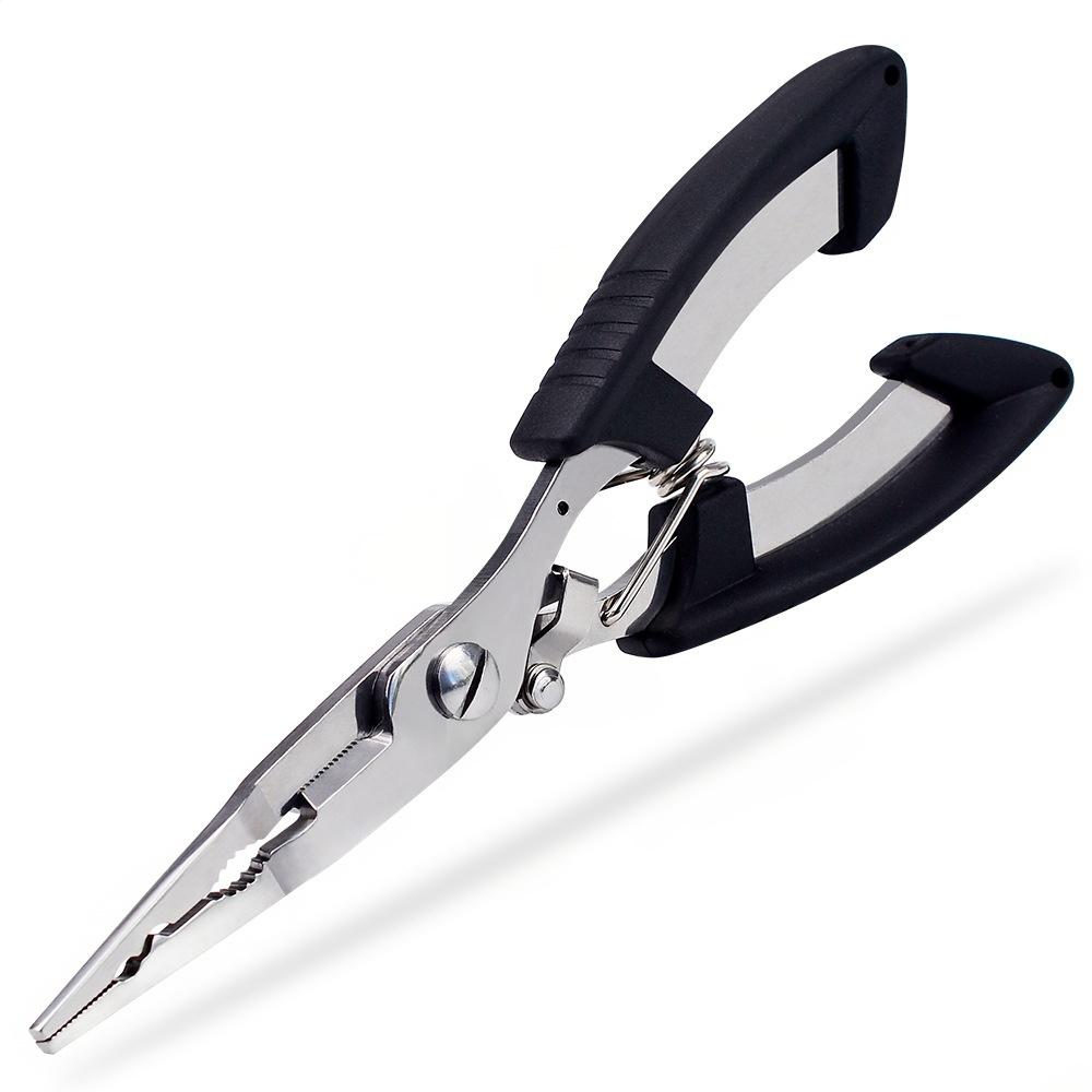Sunflower Stainless Steel Multifunctional Fishing Pliers & Line Cutting Scissors, 3 Styles Portable Angling Tools For Outdoor Fishing