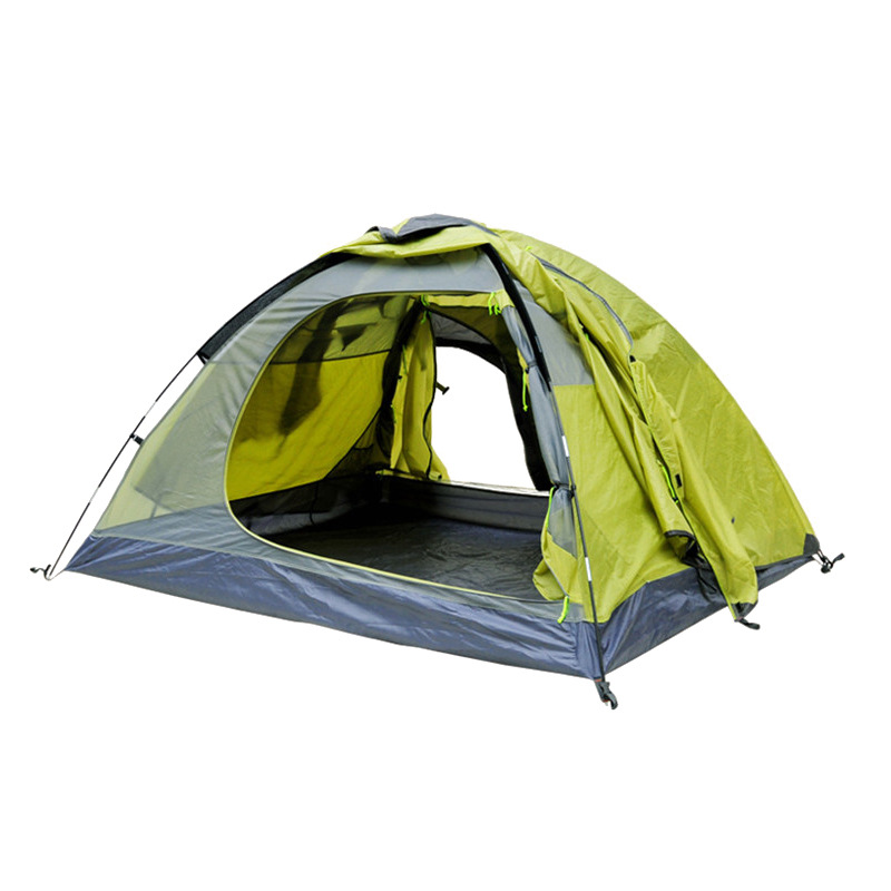 Sunflower Double Layer Camping Tent, Waterproof Anti-Mosquito 3-4 Person Outdoor Tent thumb 2