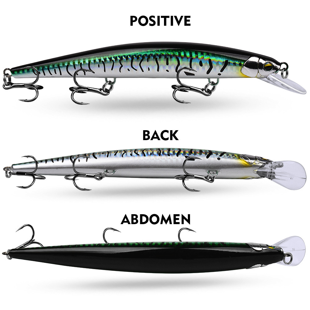 Long Cast Large Minnow Hard Fishing Lure thumb 1