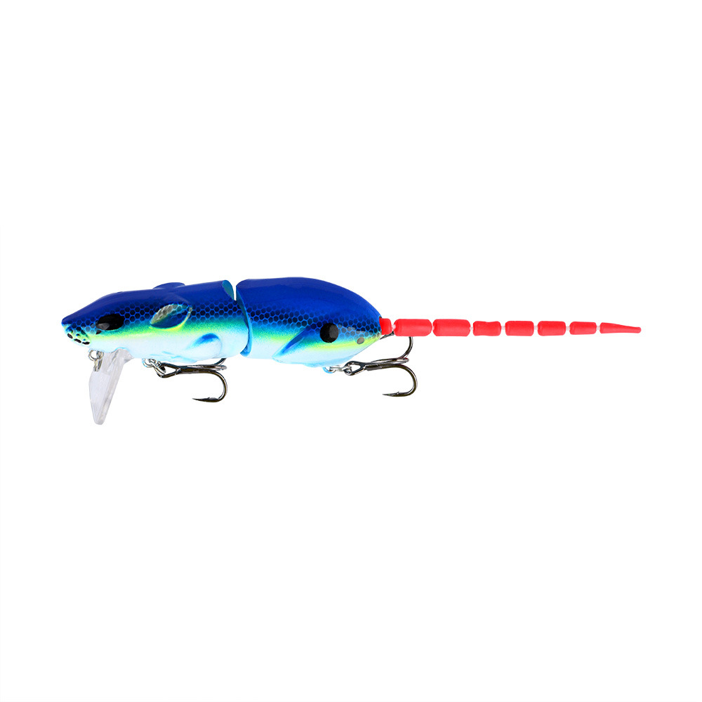 Jointed Mouse Swimbait 8cm 15.5g Hard Fishing Lure For Freshwater Predator Fish thumb 12