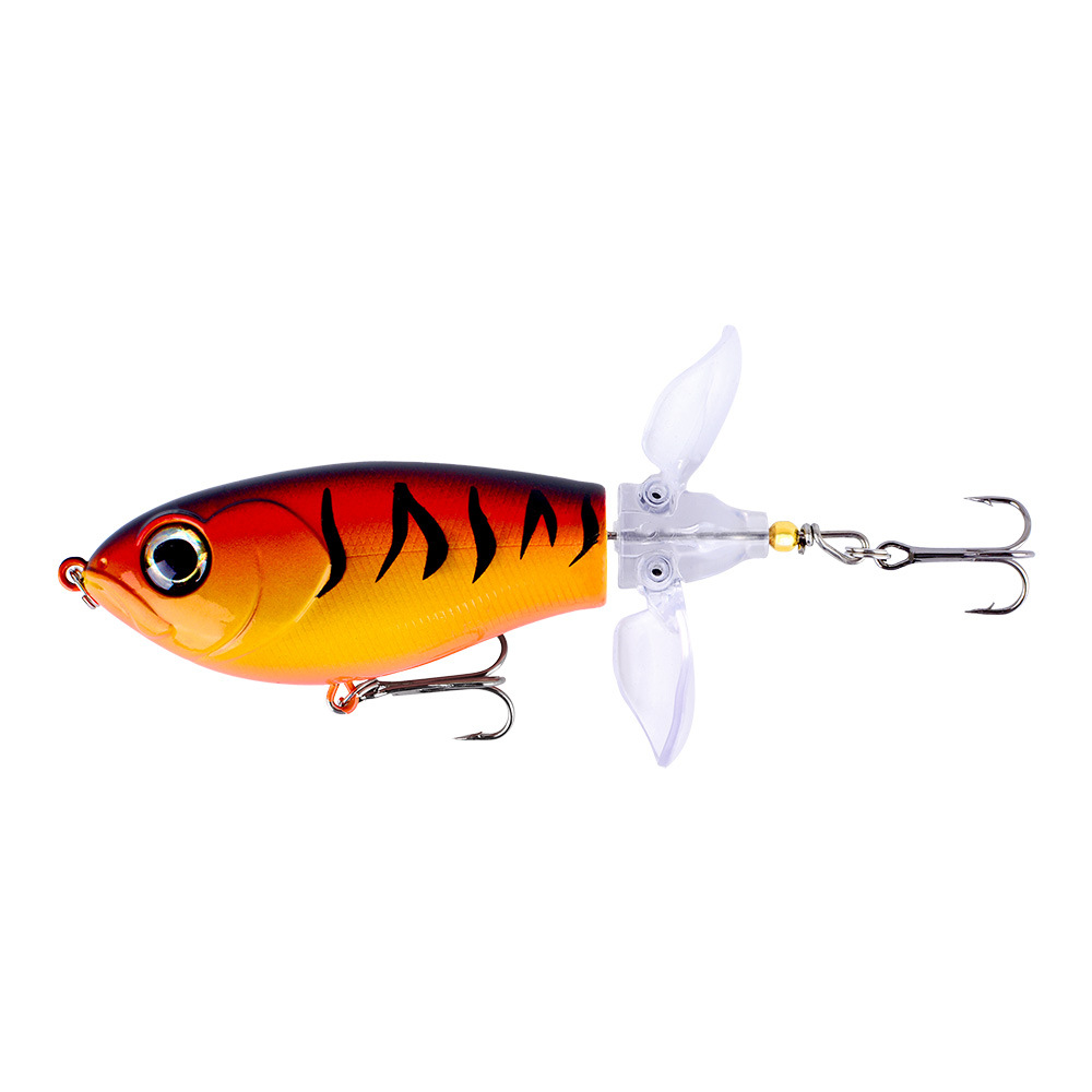 Sunflower Double Propeller Topwater Fishing Lure 9.5cm/19.2g Floating Bait thumb 6