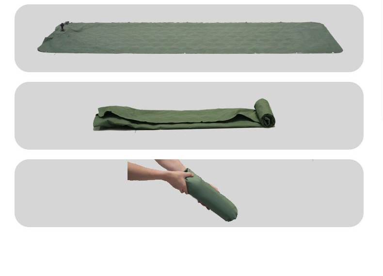 Sunflower Lightweight Foot Pump Inflatable Camping Mat Moisture Proof Splicable Air Mattress thumb 10