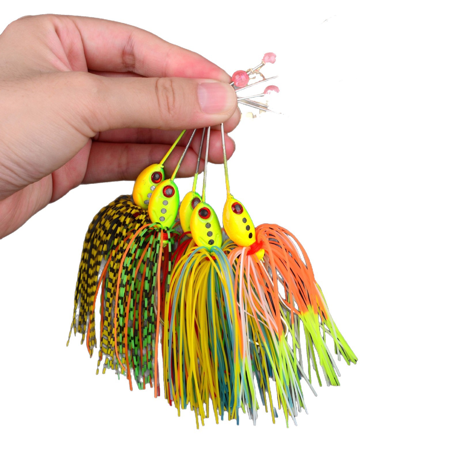 Sunflower Willow Blade Buzz Bait Spinner Lure 16g Anti-Hang Bottom Fishing Bait thumb 4