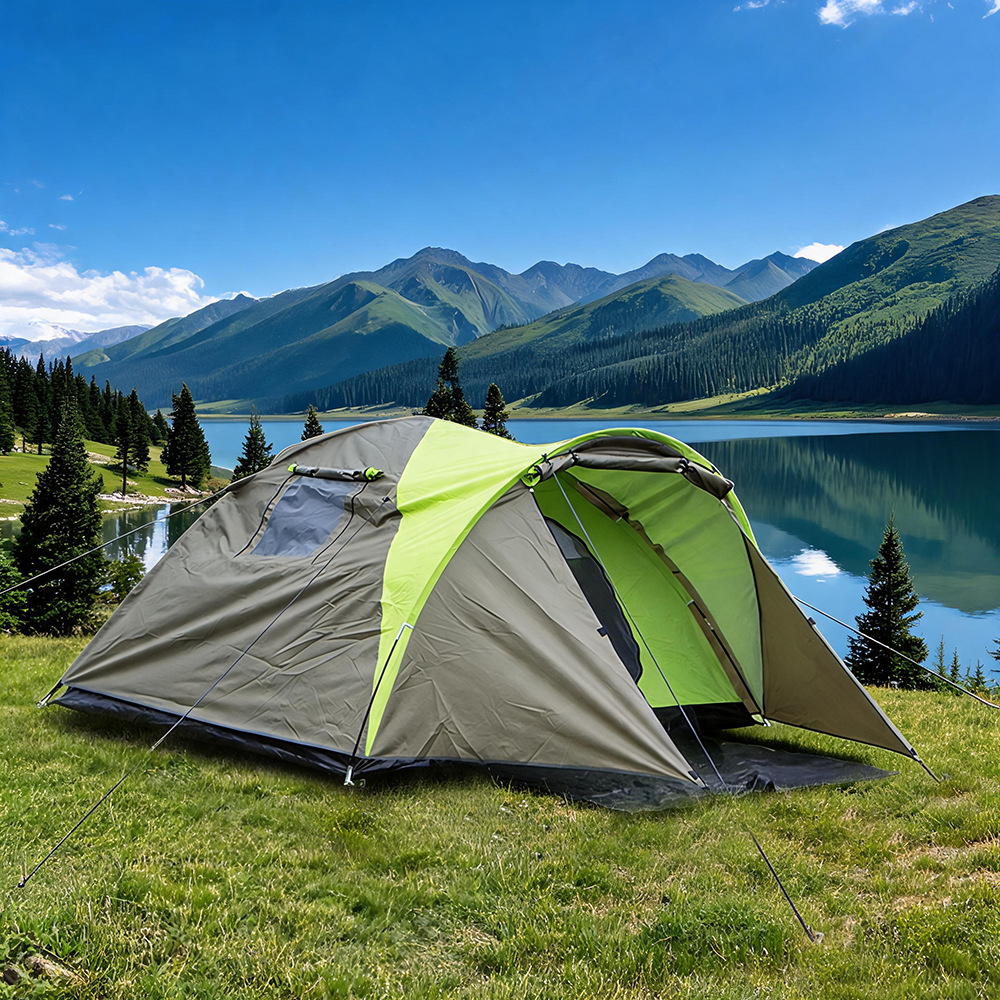 Sunflower Outdoor Camping Tent (210+120×230)×140CM thumb 4