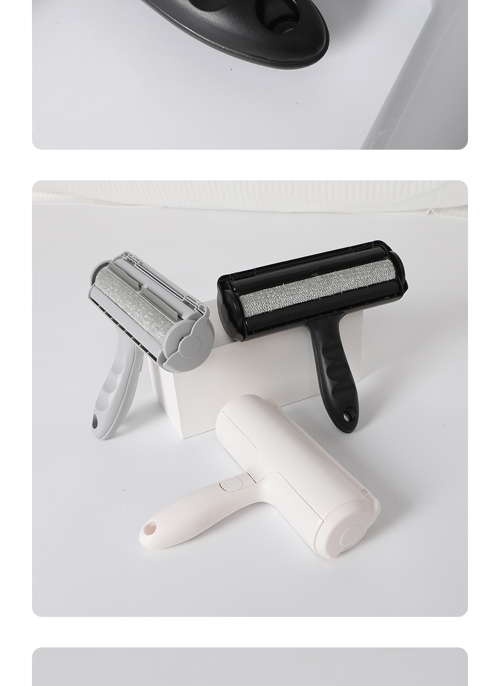 Sunflower Double-sided Self-cleaning Pet Lint Roller thumb 9