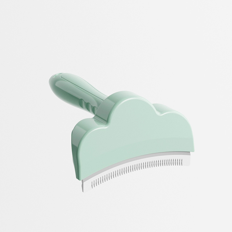 Sunflower Curved Pet Deshedding Brush Cat Dog Hair Removal Comb