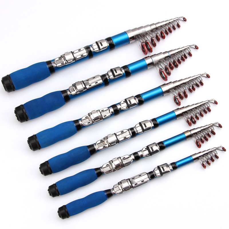Sunflower Telescopic Mini Sea Fishing Rod, Fiberglass Portable Casting Rod thumb 3