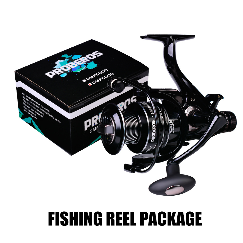 Sunflower DMF Series Metal Spinning Fishing Reel, 3000/4000/5000/6000 Model For Saltwater Lure Fishing thumb 12