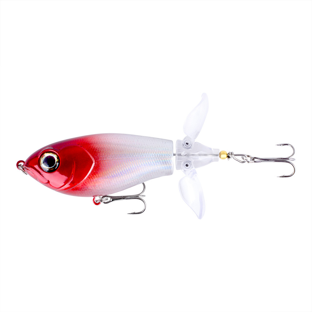 Sunflower Double Propeller Topwater Fishing Lure 9.5cm/19.2g Floating Bait thumb 8