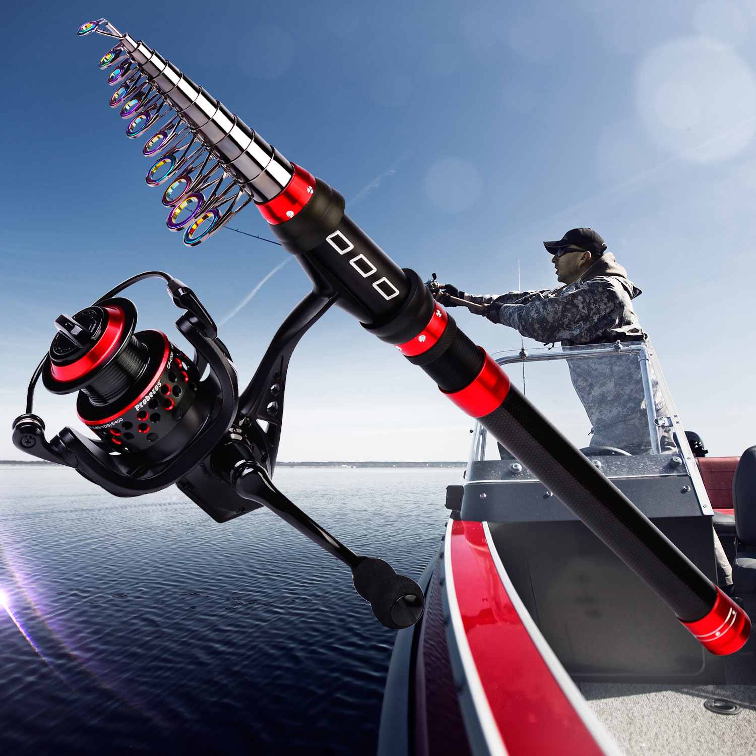 Mini Carbon Telescopic Sea Fishing Rod thumb 9