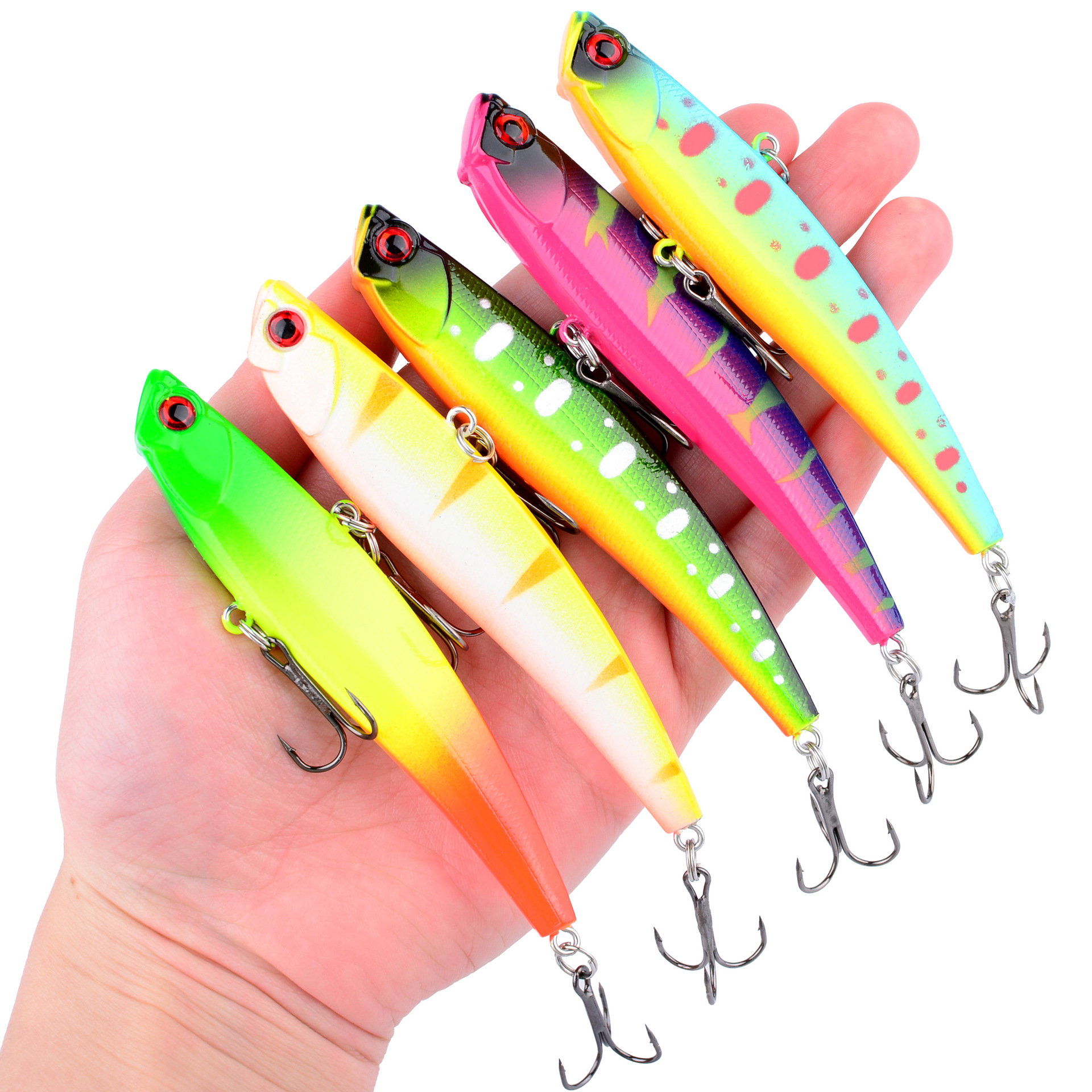 Sunflower Sinking Vibration VIB Fishing Lure 9.5cm/26.5g Long Cast Salt & Fresh Water Bait thumb 4