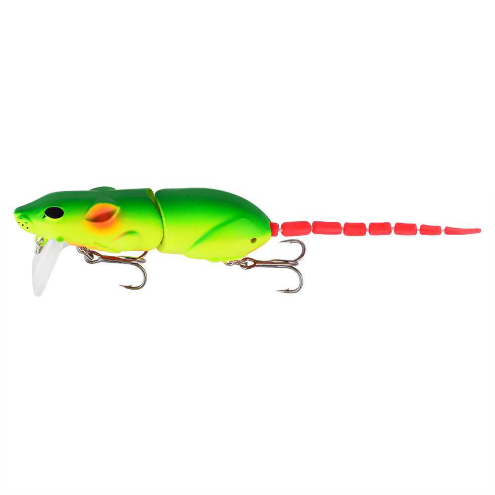 Jointed Mouse Swimbait 8cm 15.5g Hard Fishing Lure For Freshwater Predator Fish thumb 10