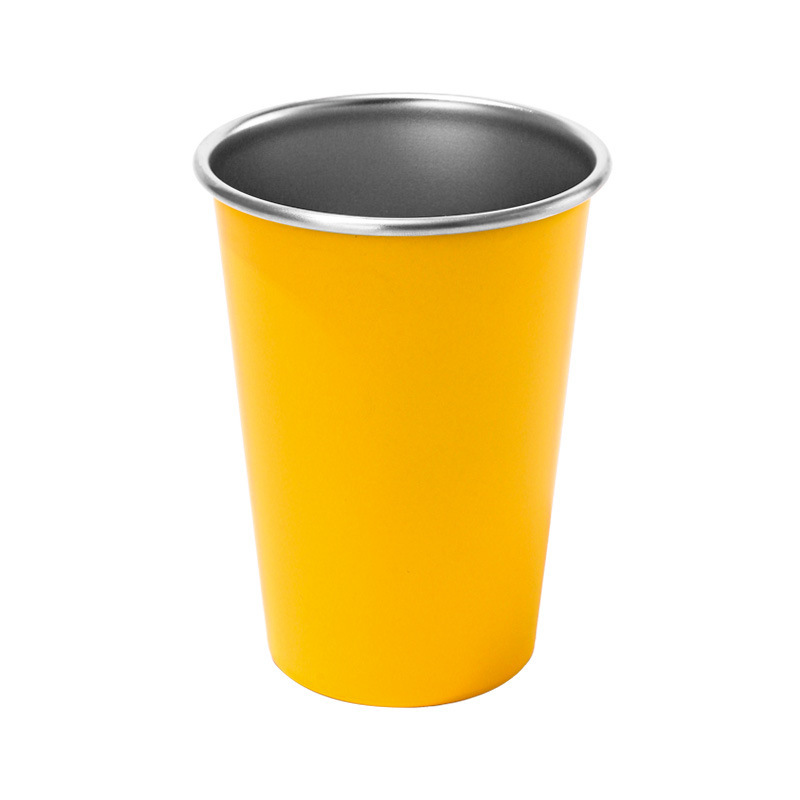 Rimmed 304 Stainless Steel Pint Cup