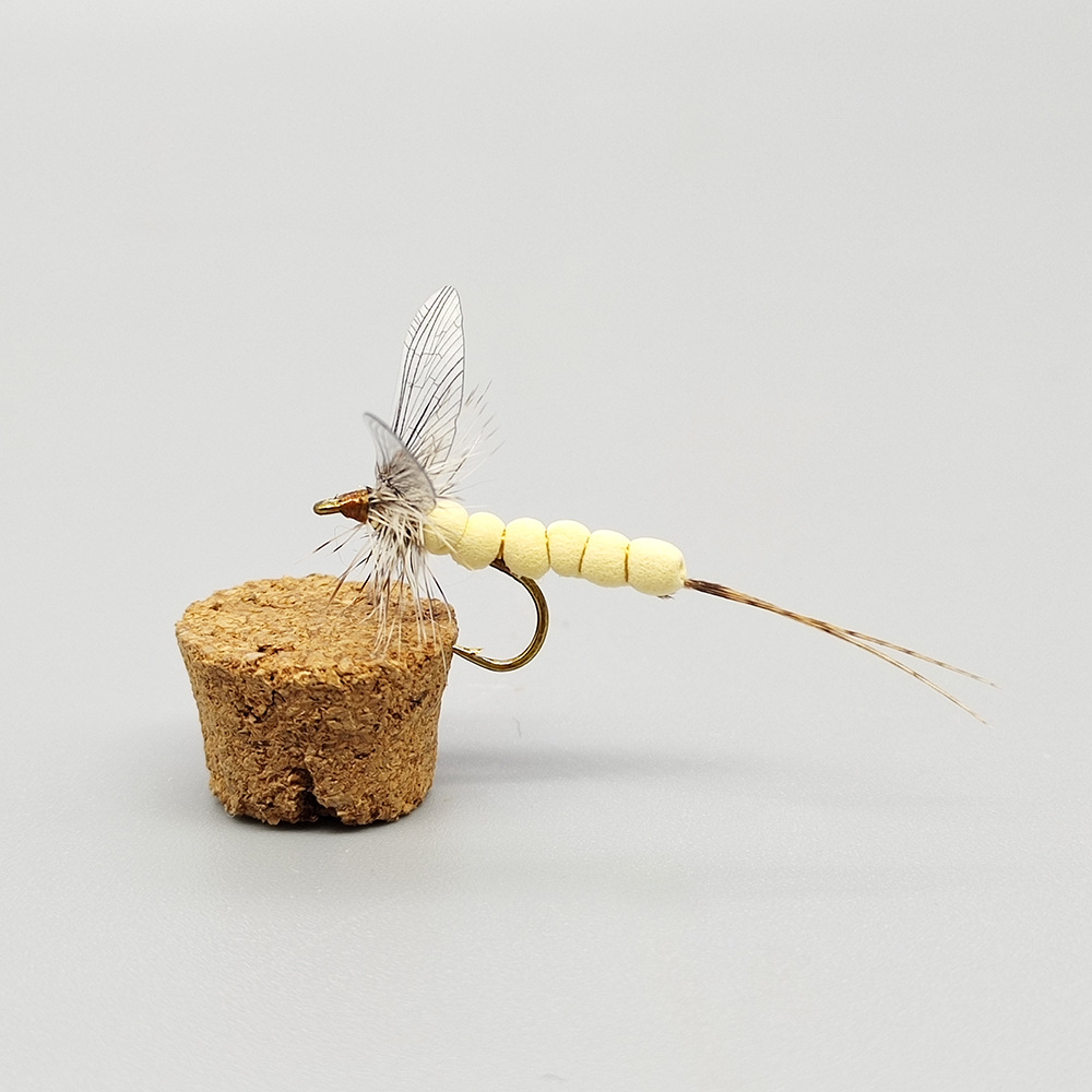 Sunflower CDC Mayfly Dry Fly Fishing Flies, Artificial Mayfly Lure for Trout & Brook Fly Fishing thumb 13