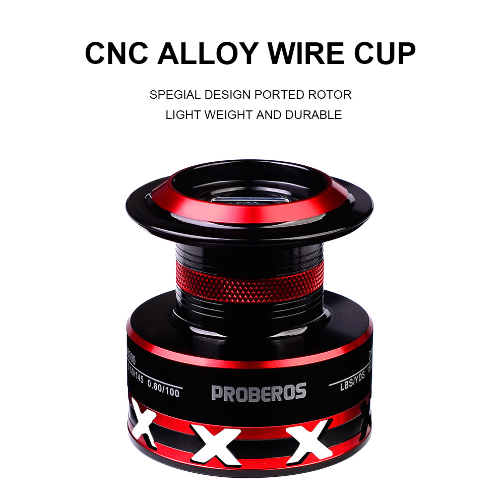 Sunflower Metal Spinning Fishing Reel, Long Cast Reel For Lure & Saltwater Fishing thumb 12