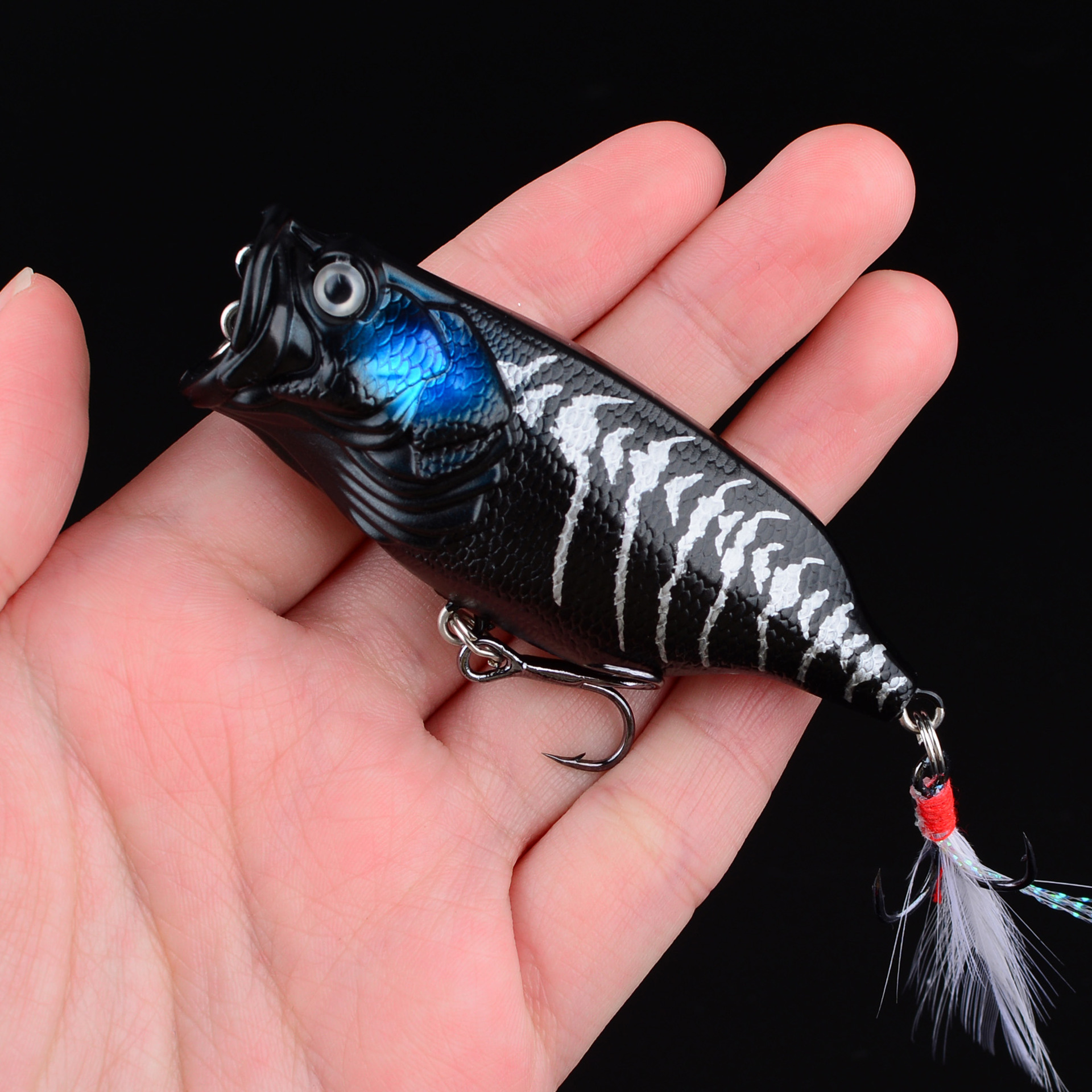 Sunflower Sinking Popper Fishing Lure Long Cast Topwater Hard Bait For Bass & Culter thumb 5
