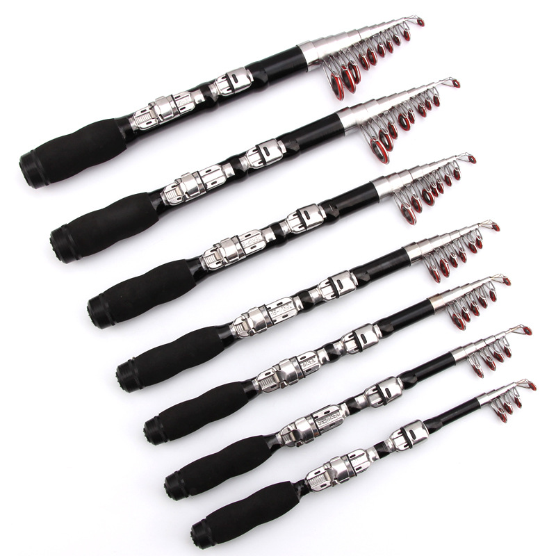 Sunflower Telescopic Mini Sea Fishing Rod, Fiberglass Portable Casting Rod thumb 2