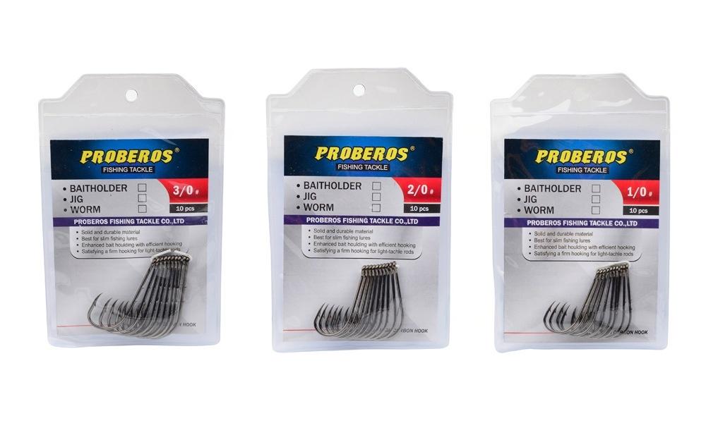 Sunflower 92247X Stainless Steel Barbed Single Fishing Hooks Sea Angling Hooks Sizes 1#-6# & 1/0#-6/0# thumb 17