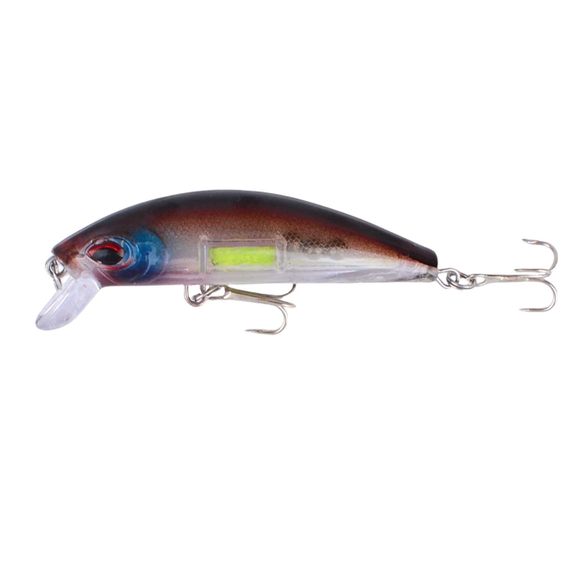 Sunflower Sinking Luminous Minnow Fishing Lures 7.2cm 10.8g Artificial Hard Bait For Bass Trout thumb 9