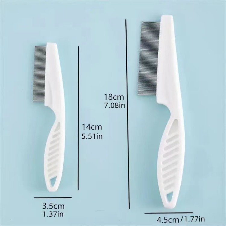 Sunflower Pet Fine Tooth Comb Dog Cat Hair Grooming Comb Remove Floating Hair Flea Comb thumb 5