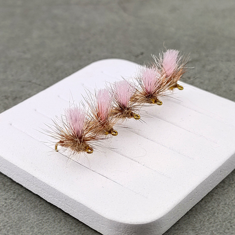 Sunflower Parachute Adams Dry Fly Fishing Flies, Artificial Parachute Adams Lure for Trout, Bass Fly Fishing thumb 10