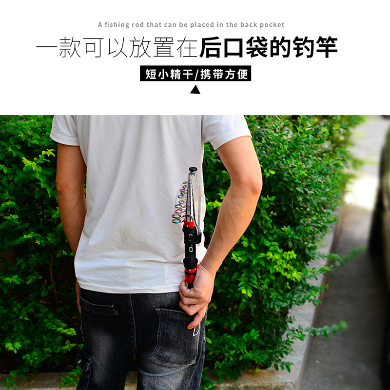 Mini Carbon Telescopic Sea Fishing Rod thumb 4