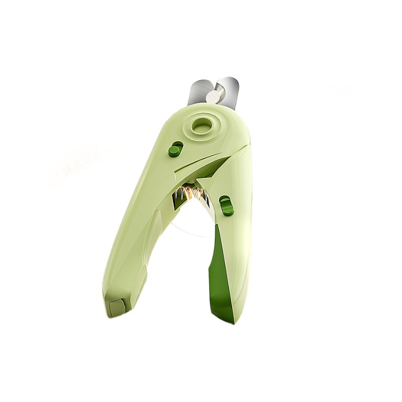 Sunflower LED Pet Nail Clipper, Anti-splash Bloodline Visible Nail Trimmer For Cats & Dogs