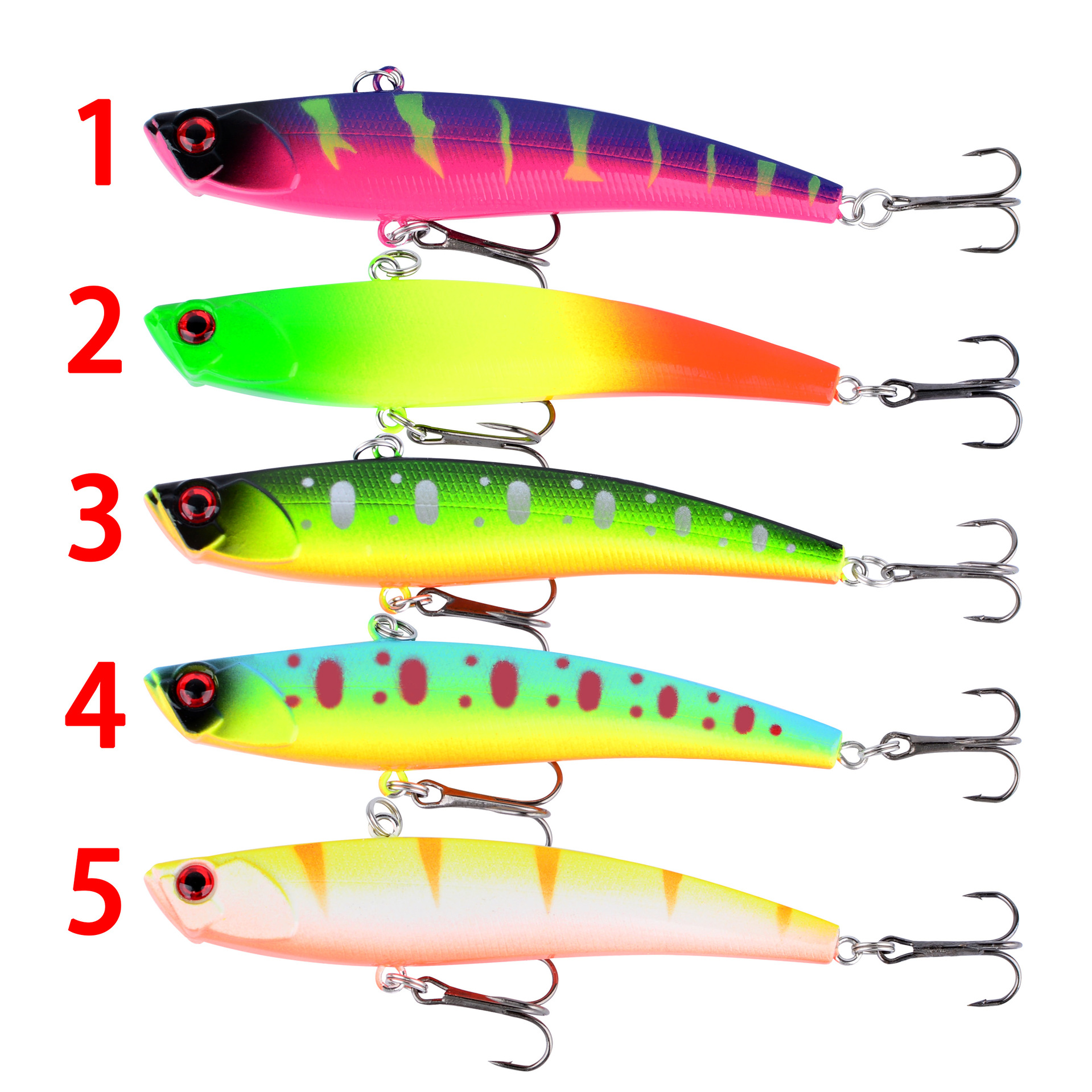 Sunflower Sinking Vibration VIB Fishing Lure 9.5cm/26.5g Long Cast Salt & Fresh Water Bait thumb 10