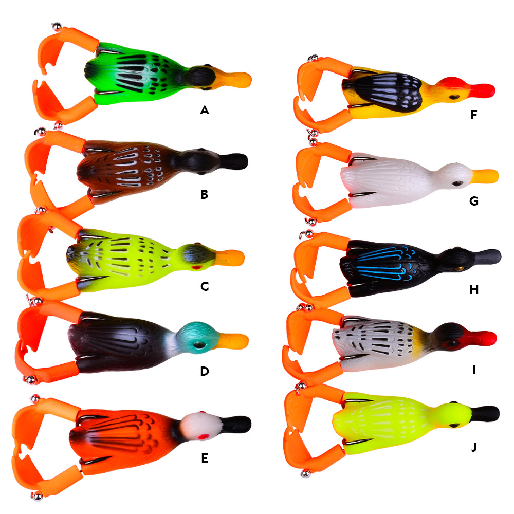 Rotating Duck Feet Topwater Tractor Lure thumb 11