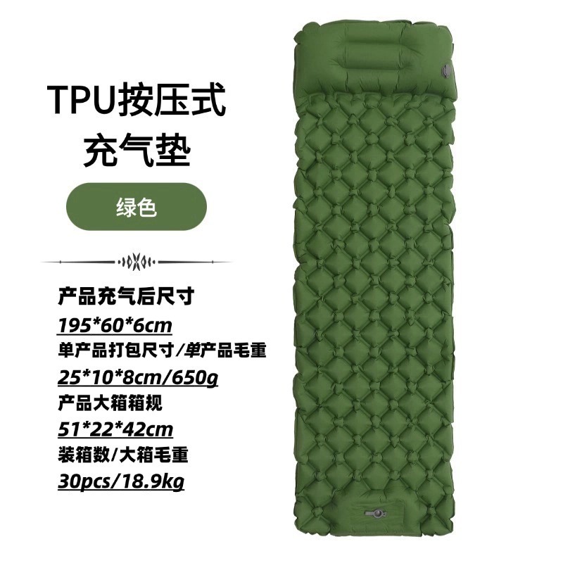 Sunflower TPU Inflatable Camping Sleeping Pad, Portable Backpacking Air Mattress for Outdoor Hiking thumb 5
