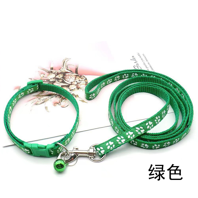 Paw Print Pet Collar & Leash Set thumb 15