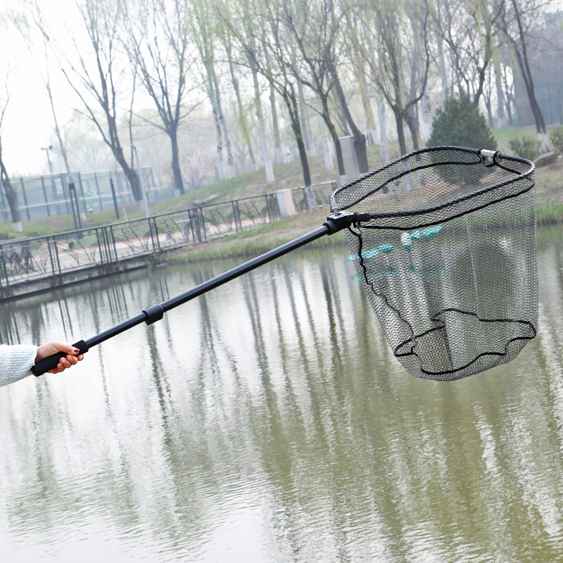 Aluminum Alloy Foldable Big Game Fishing Landing Net thumb 8