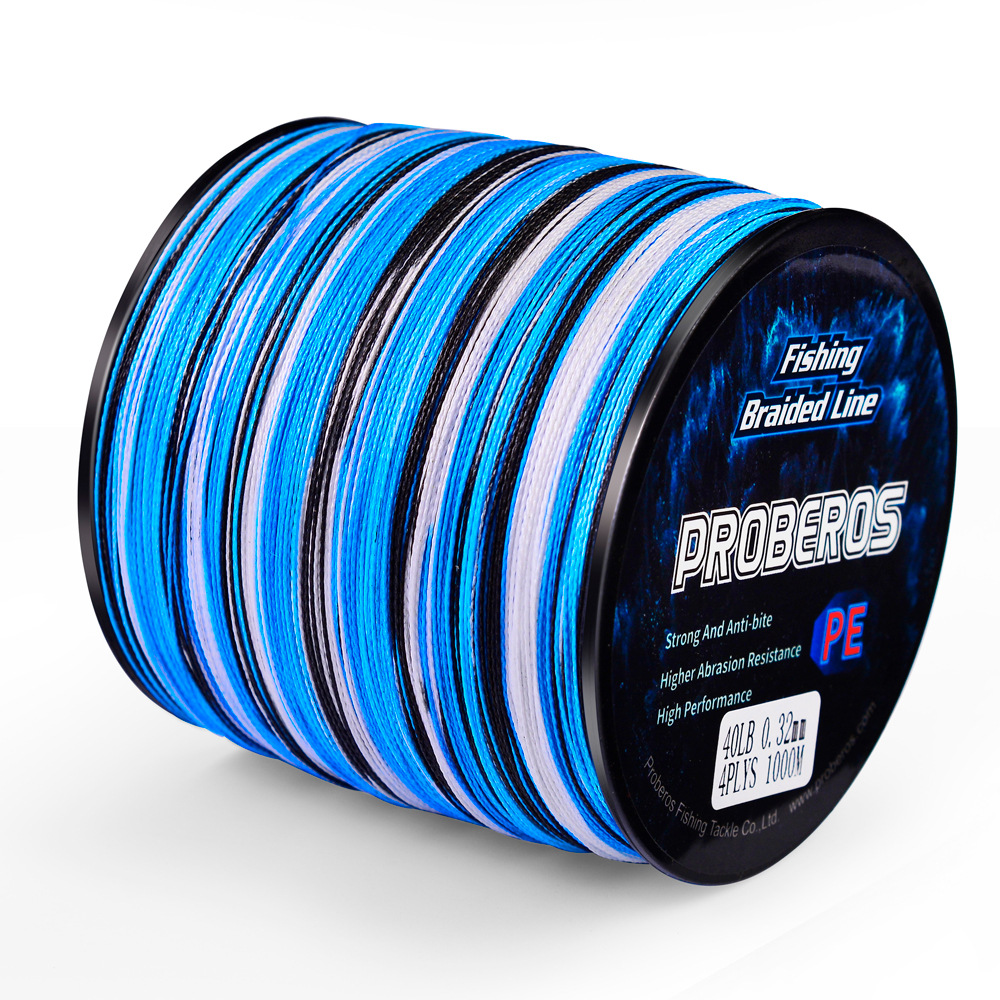 Sunflower 4 Strands Camouflage PE Braided Fishing Line 300M 500M 1000M thumb 4