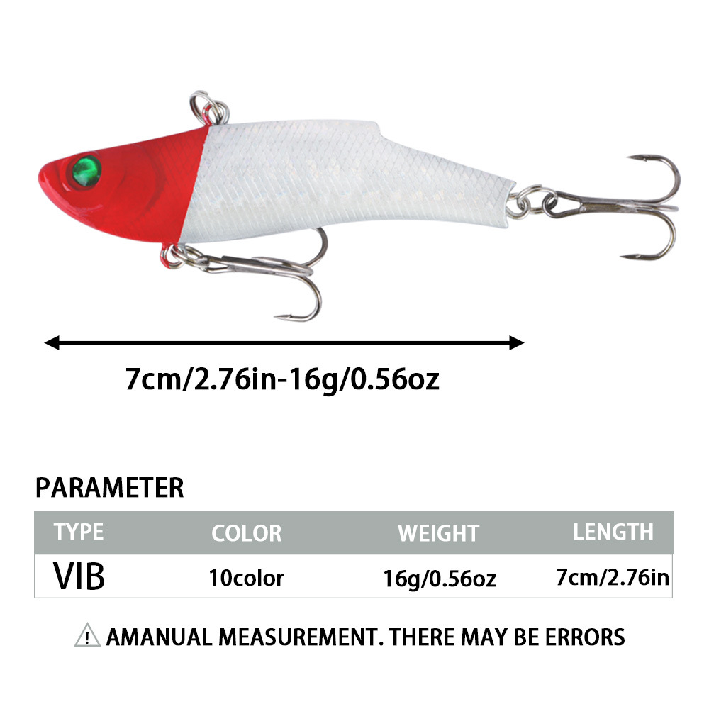 Sunflower Metal Sinking VIB Fishing Lures 7cm 16g Vibrating Hard Bait For Fresh & Salt Water thumb 2