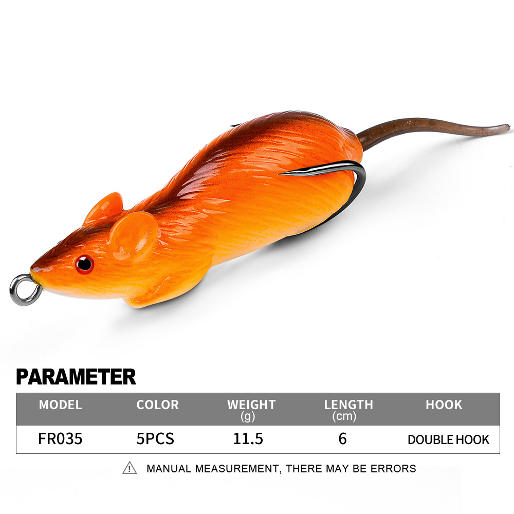 Topwater Mouse Soft Fishing Lure thumb 6