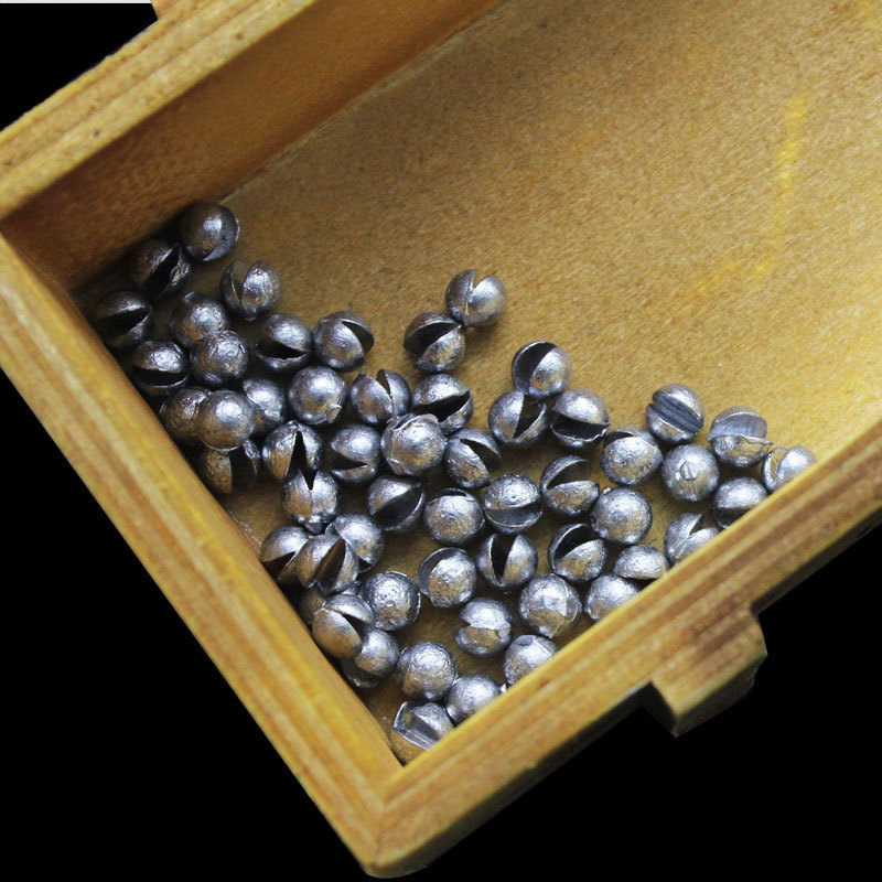 Sunflower Open Crimp Lead Sinkers Micro Fishing Split Shot Weights thumb 8