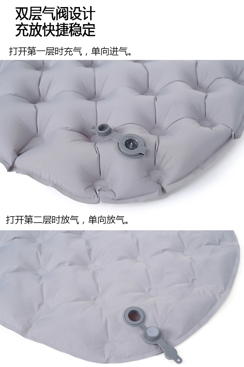 Sunflower Outdoor Inflatable Sleeping Pad Single Person Camping Mattress thumb 9