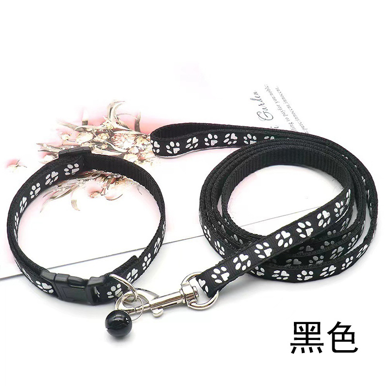 Paw Print Pet Collar & Leash Set thumb 10