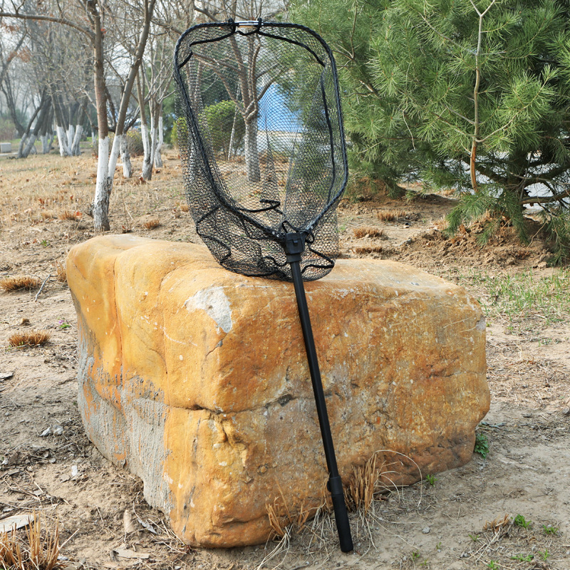 Aluminum Alloy Foldable Big Game Fishing Landing Net thumb 3