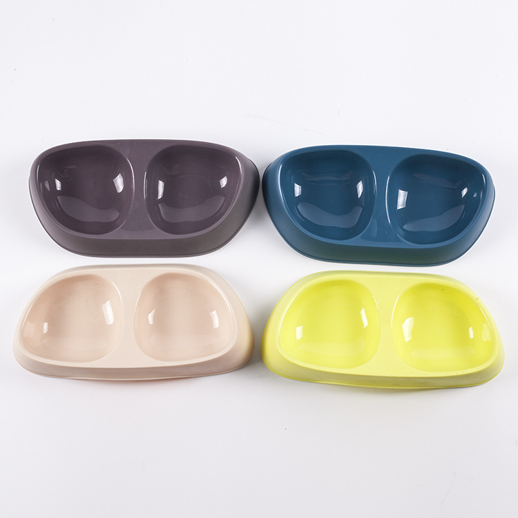 Sunflower Bone Printed Double Layer Non-Slip Stainless Steel Pet Bowl for Dogs & Cats thumb 7