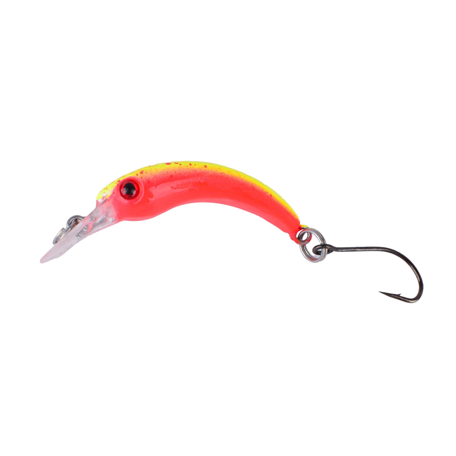 Sunflower Micro Sinking Curved Minnow Lure 4cm 1.2g For Trout & Whitebait thumb 4
