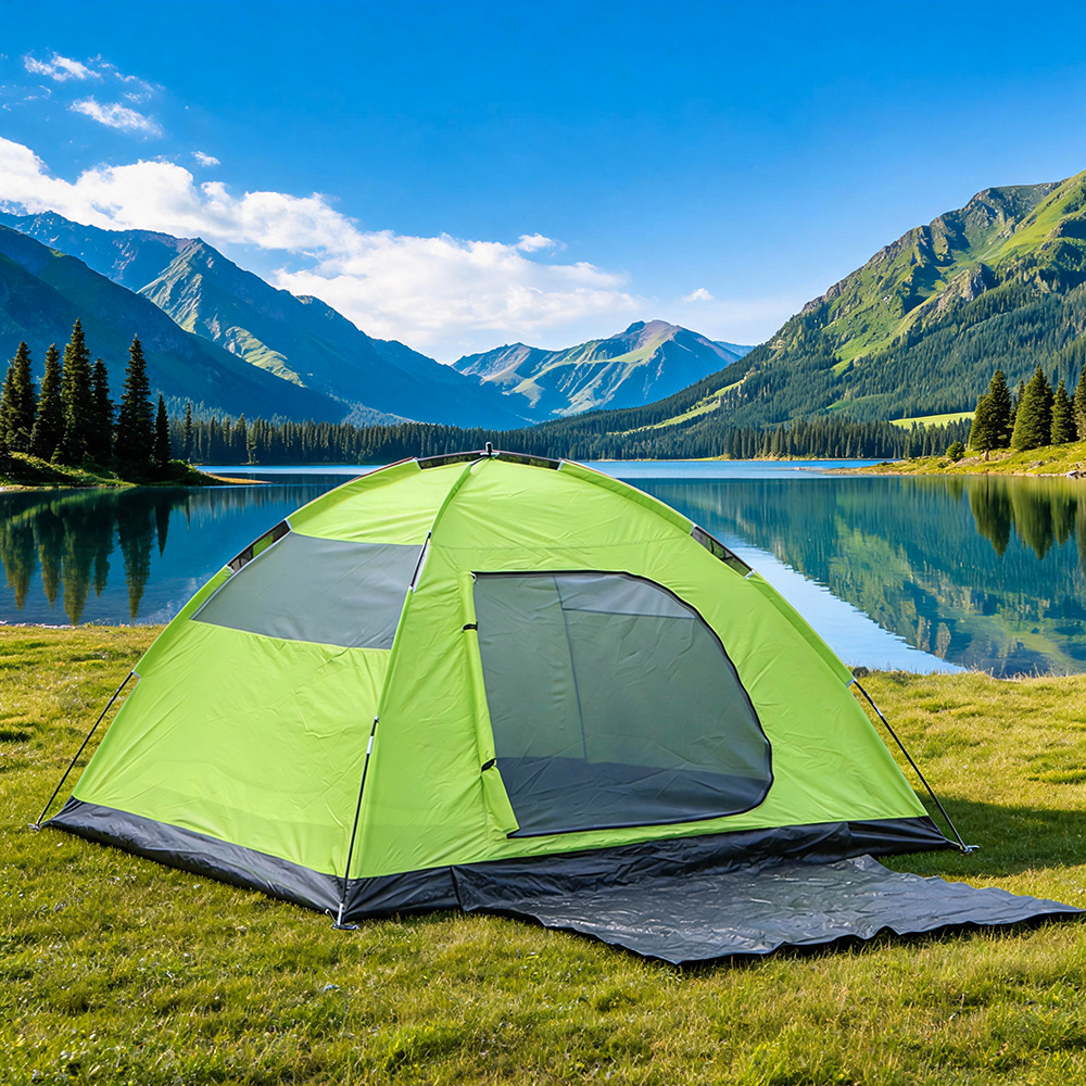 Sunflower Outdoor Camping Tent (210+120×230)×140CM thumb 2