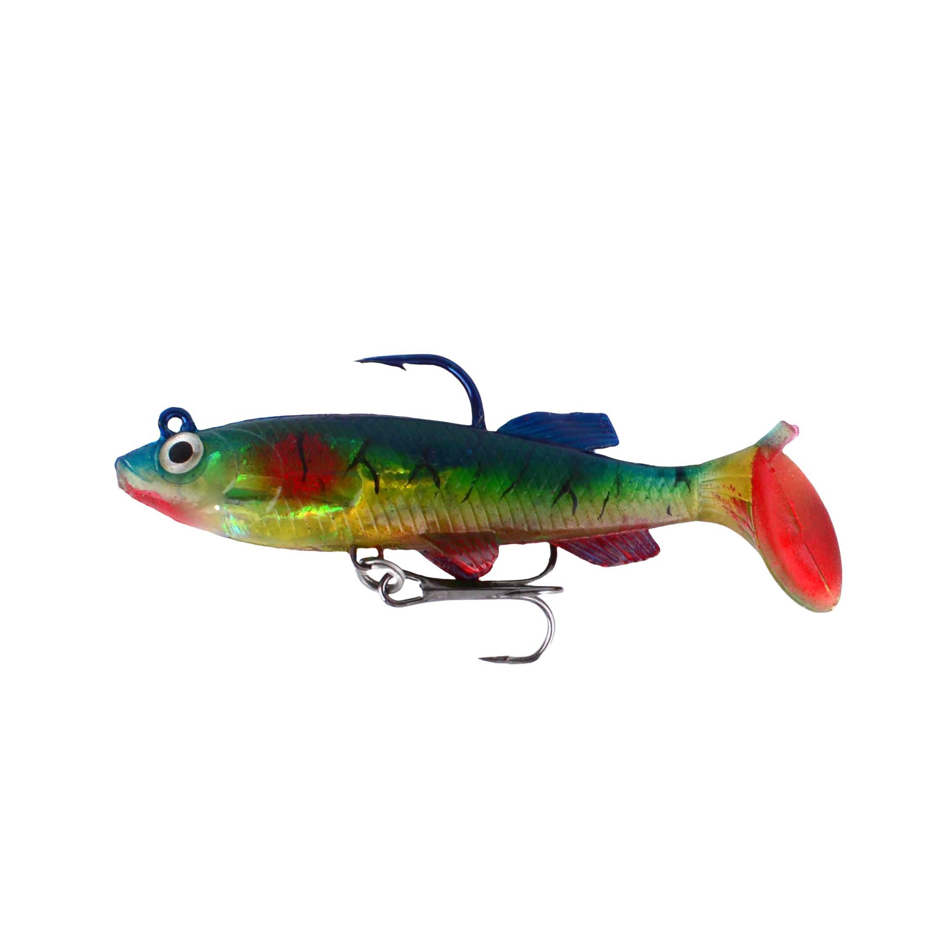 Sunflower Lead Soft Lure 7.5cm 13.5g Pre-rigged Paddle Tail Swimbait thumb 8