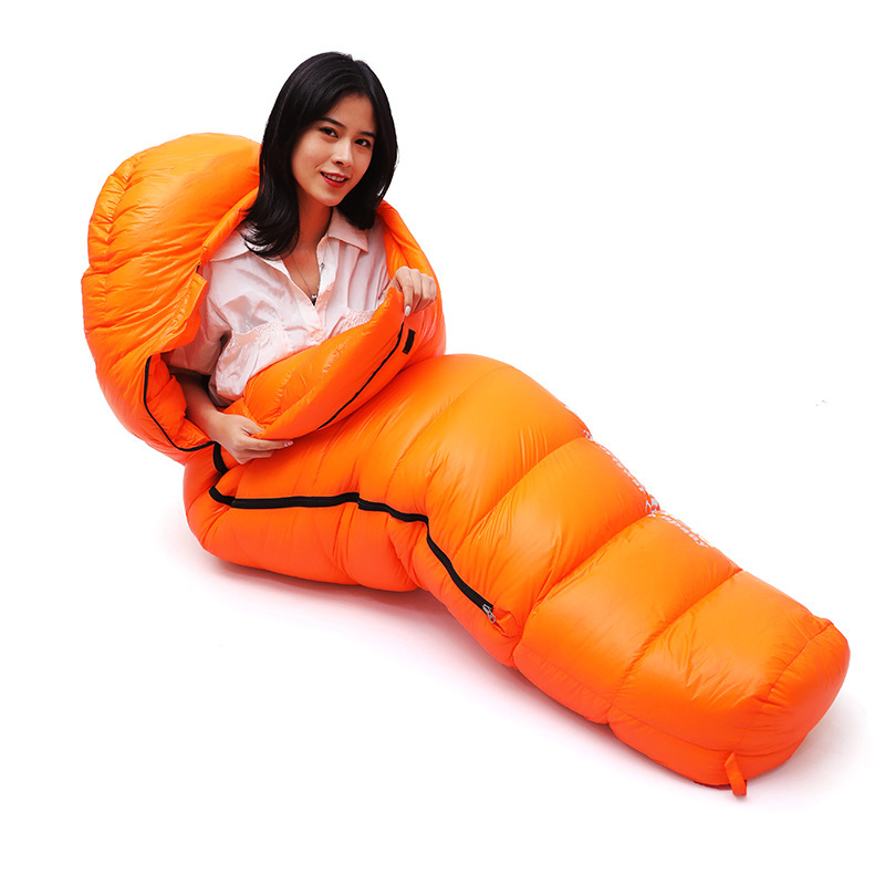 Sunflower Mummy Style Goose Down Sleeping Bag for Adult Winter Camping thumb 15