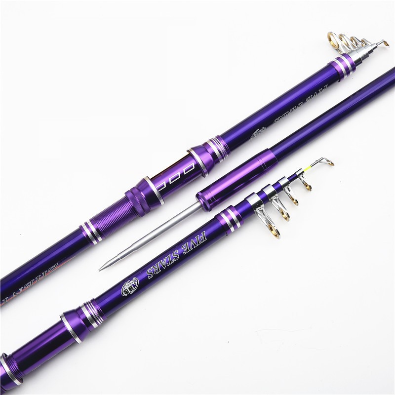Sunflower 6 Layers Telescopic Sea Rod, Long Cast Spinning Fishing Rod 2.1M-4.2M thumb 7