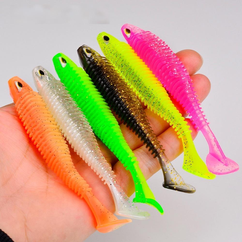 Sunflower Thread T‑Tail Soft Worm Lure DW6130